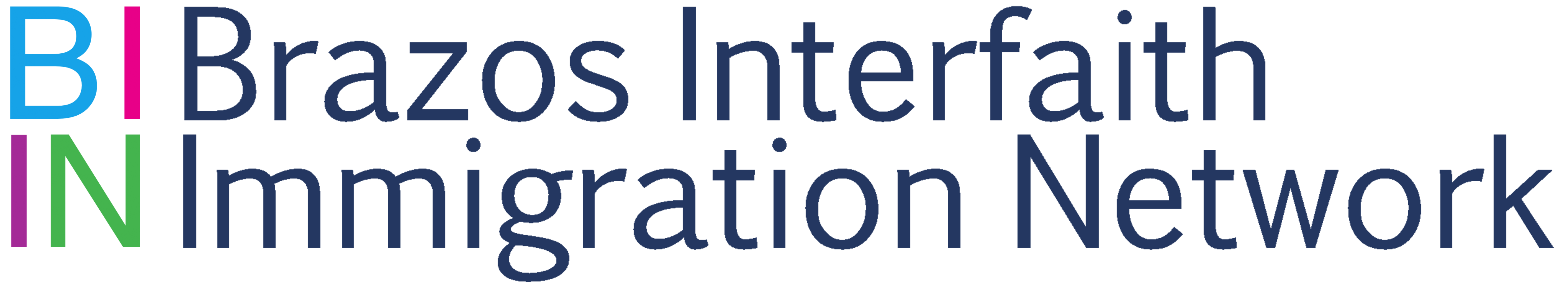 Brazos Interfaith Immigration Network Logo